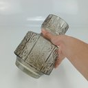Ver imagem 7 de Vaso Decorativo Enfeite Casa Home&Co 22x16x16cm Vidro Cinza