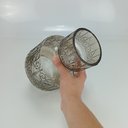 Ver imagem 6 de Vaso Decorativo Enfeite Casa Home&Co 22x16x16cm Vidro Cinza