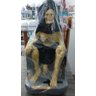 Imagem Exu Tata Caveira Escultura Gesso Estatua 50 Cm - 3