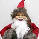 Ver imagem 2 de Decoração Boneco Papai Noel Casaco Natalino Tradicional 30cm