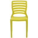 Ver imagem 4 de Kit 2 Cadeiras Infantis Tramontina Sofia Amarelo Plástico 3+