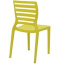 Ver imagem 2 de Kit 2 Cadeiras Infantis Tramontina Sofia Amarelo Plástico 3+