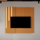 Ver imagem 2 de Painel Suspenso Boto 1.4 com Led Sala para Tv até 58 Nature