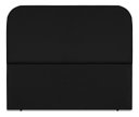 Ver imagem 1 de Cabeceira Dunna Organica Casal King - Suede:Suede Preto