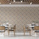 Ver imagem 1 de Papel de Parede Casual Textura com Xicaras de Café Gh Papel de Parede 2,5m