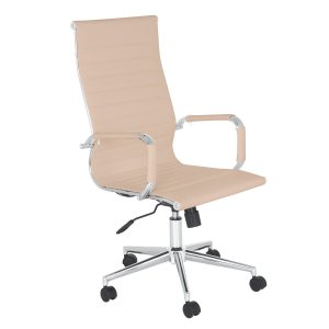 Cadeira Escritório Esteirinha Diretor Home Office Nude