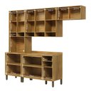 Ver imagem 5 de Cozinha Modulada Compacta 4 Peças 12 Portas MDF 270cm Malta Espresso Móveis
