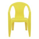Ver imagem 4 de Cadeira Tramontina Ilhabela Polipropileno Matte Amarelo Tramontina