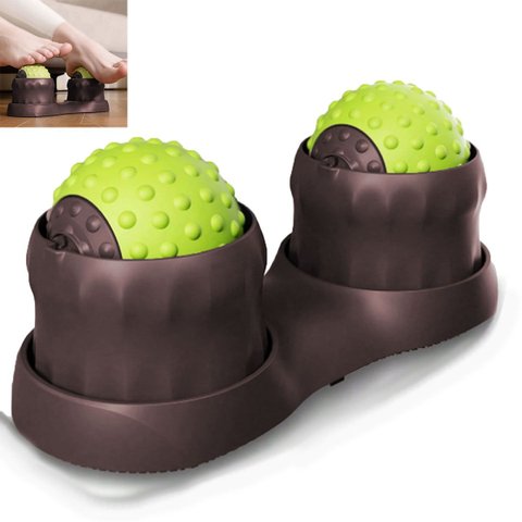 Massageador Relaxante Muscular Fascite Plantar Fisioterapia Ioga Pilates Alivia Dores Pes Costas Pes