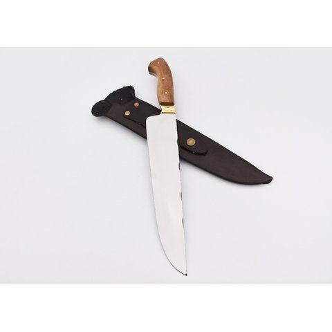 Faca Aço Inox 420 Picanheira Lisa