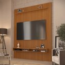 Ver imagem 3 de Painel Ripado para Tv até 75 Polegadas Intense com Nicho 184cm