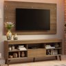 Rack com Painel para Tv até 65 Polegadas com Pés Rustic Texas Madesa - 1