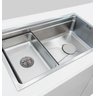 Cuba Pia Cozinha Gourmet Completa Premium 78x43 Aço Inox 304 Escovado Brinovar - 6