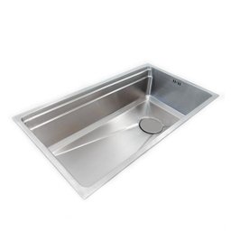 Cuba Pia Cozinha Gourmet Completa Premium 78x43 Aço Inox 304 Escovado Brinovar - 5