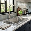 Ver imagem 2 de Cuba Pia Cozinha Gourmet Completa Premium 78x43 Aço Inox 304 Escovado Brinovar