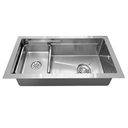 Ver imagem 3 de Cuba Pia Cozinha Gourmet Completa Premium 78x43 Aço Inox 304 Escovado Brinovar