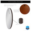 Ver imagem 5 de Espelho Corino 100cm X 100cm Redondo Cairo