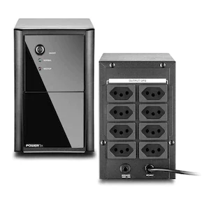 NOBREAK POWERTEK 600 VA 110V/110V - 1