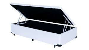 Cama Box Baú Solteiro Corino 78 X 188cm - Genki Kenko Colchões:marrom - 7