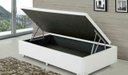 Ver imagem 4 de Cama Box Baú Solteiro Corino 78 X 188cm - Genki Kenko Colchões:marrom