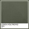 Sofá Curvo 02 Lugares 150cm Braço Direito Thommy Pés Ouro Fosco Linho Verde - Casaepoltrona - 5