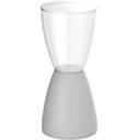 Ver imagem 1 de Banqueta Bery Im In Área Externa e Interna Policarbonato Incolor e Branco 54,7 Cm (altura)
