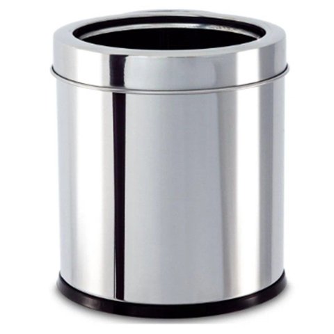Lixeira de Aço Inox 5,4 Litros pra Banheiros