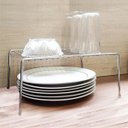 Ver imagem 3 de 2 Organizadores Médios de Armário Prateleiras Aramadas 30cm