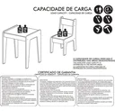 Ver imagem 3 de Conjunto Mesa e 2 Cadeiras Infantil:rosa/branco