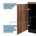 Ver imagem 6 de Armário Baixo Office Credenza Web Office Nogal-preto