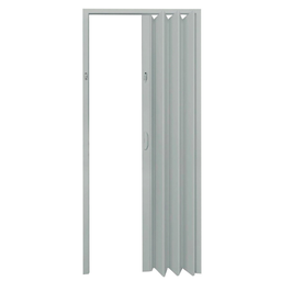 Porta Sanfonada Pvc 1,46m Cinza - 2