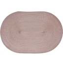 Ver imagem 1 de Kit 8 Americano Requinte Liso para Mesa Oval 30x45cm Taupe