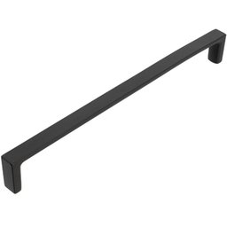 Kit 6 Puxadores Oeiras 13,5cm Preto Fosco Torralba Gavetas Roupeiros Armários Cozinha - 5