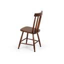 Ver imagem 4 de Kit 2 Cadeiras Colonial Lisa Rustica Imbuia Madeira Maciça