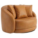 Ver imagem 1 de Poltrona Decorativa Maya Base Giratoria Courino Tcs 727 Moll