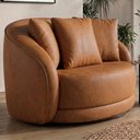 Ver imagem 2 de Poltrona Decorativa Maya Base Giratoria Courino Tcs 727 Moll