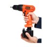 Parafusadeira Furadeira 3/8" 10mm 9,6V 1,3Ah VVR Bivolt CD961-BR Black+Decker - 6