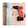 Parafusadeira Furadeira 3/8" 10mm 9,6V 1,3Ah VVR Bivolt CD961-BR Black+Decker - 4