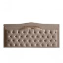 Ver imagem 1 de Cabeceira de Cama Box Painel Barcelona Queen 160 Cm Retro Capitonê Botão Encapados Suede Capuccino