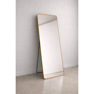 Espelho Retangular Corpo Inteiro C/ Moldura 170 X 70 Grande:bronze