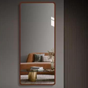 Ver imagem 3 de Espelho Retangular Corpo Inteiro C/ Moldura 170 X 70 Grande:bronze