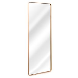 Espelho Retangular Corpo Inteiro C/ Moldura 170 X 70 Grande:bronze - 1