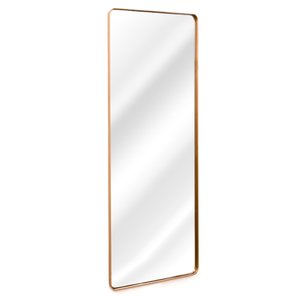 Espelho Retangular Corpo Inteiro C/ Moldura 170 X 70 Grande:bronze