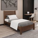 Ver imagem 2 de Cama Solteiro Pérola 100% Mdf Mais Móveis - New Canion
