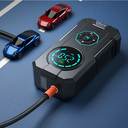 Ver imagem 4 de Compressor de Ar Portátil Multifuncional 4 em 1, Bomba Elétrica Automotiva