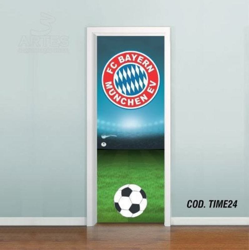 Adesivo De Porta Futebol Bayern Munich - 0,80x2,10m - 1