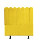 Ver imagem 1 de Cabeceira para Cama Box Solteiro 90 Cm Alanis:amarelo