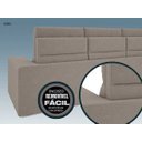 Ver mais imagens de Sofá 3 Lugares Net Jobim Assento Retrátil e Reclinável 2,05m (L)