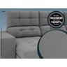 Sofá 3 Lugares Net Jobim Assento Retrátil e Reclinável 2,05m (L) - 9