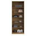 Ver imagem 3 de Guarda Roupa Modular 2 Portas Reflectas com Prateleiras/cabideiros 90cm Altezza Belmax:freijó